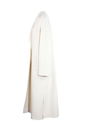 Maxi cappotto oversize in pura lana bianco CINZIA ROCCA | AJ0180164F512